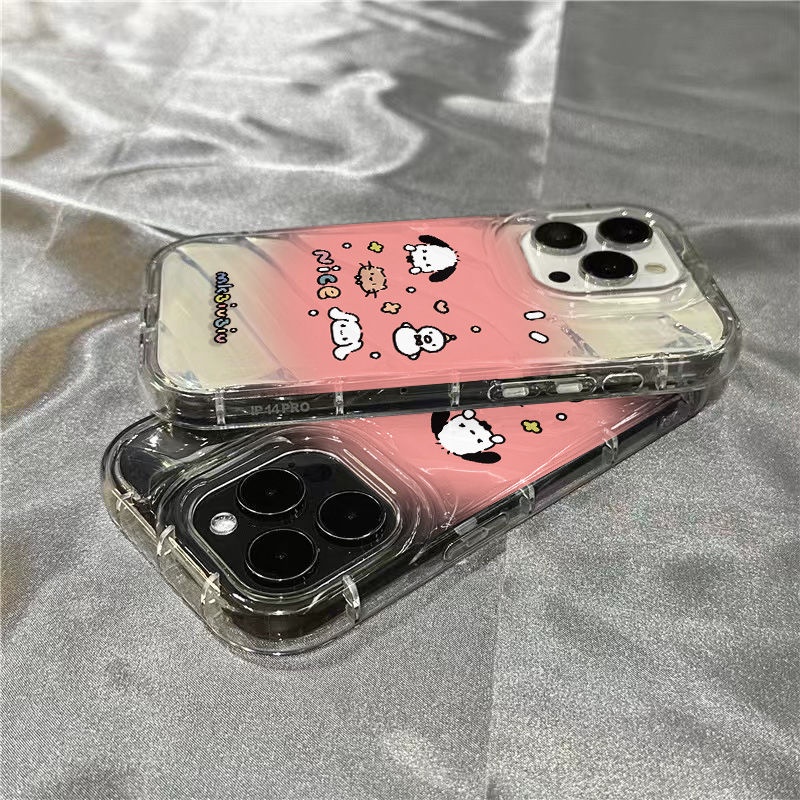 Ốp Điện Thoại Mềm Trong Suốt Hình Chú Chó Pacha Cho iPhone14promax 1312 / 11 7 / 8plus xr / sins 8LWR