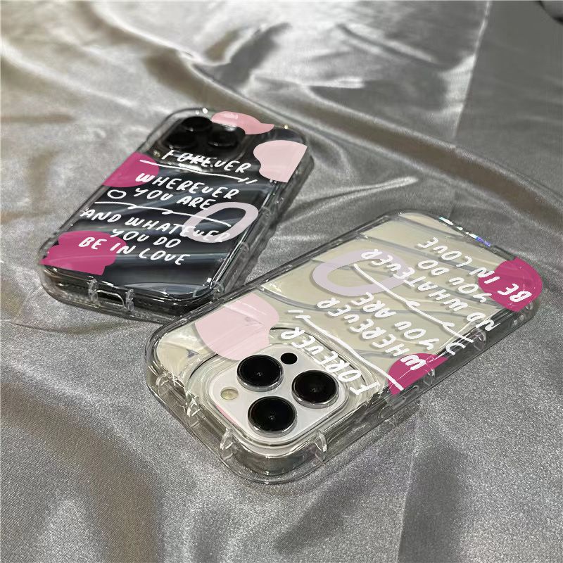 Ốp Điện Thoại Dẻo Trong Suốt Họa Tiết Khối Màu 7 Dễ Thương Cho iPhone14promax 8 1312 Xr 11 N9PX