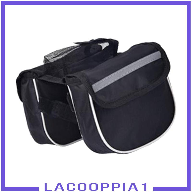 [Lacooppia1] Túi Đựng Đồ Dùng Treo Khung Trước Xe Đạp Chống Nước Tháo Rời Được
