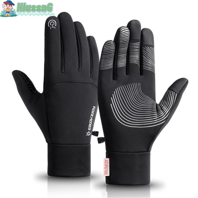 1 Đôi Găng Tay Giữ Ấm Chống Trượt Dùng Màn Hình Cảm Ứng Tiện Dụng