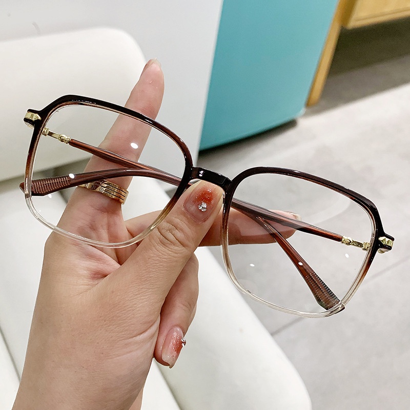 Mắt Kính Chống Tia Bức Xạ Hình Vuông Thời Trang Mới 2023