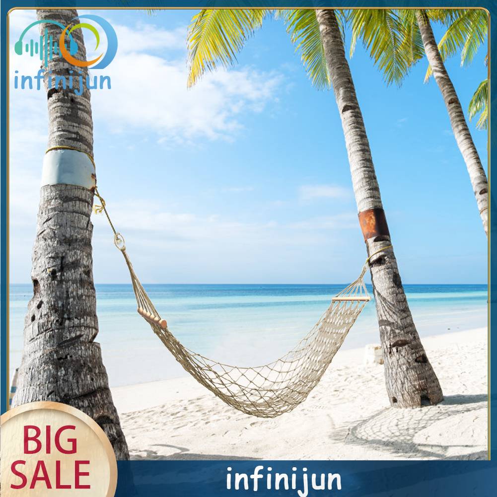 Võng Lưới Chất Liệu Cotton Treo Sân Vườn