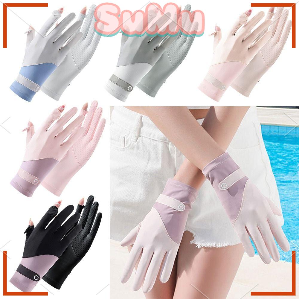 SUMU Găng Tay Cảm Ứng Chống Tia UV Cho Nữ