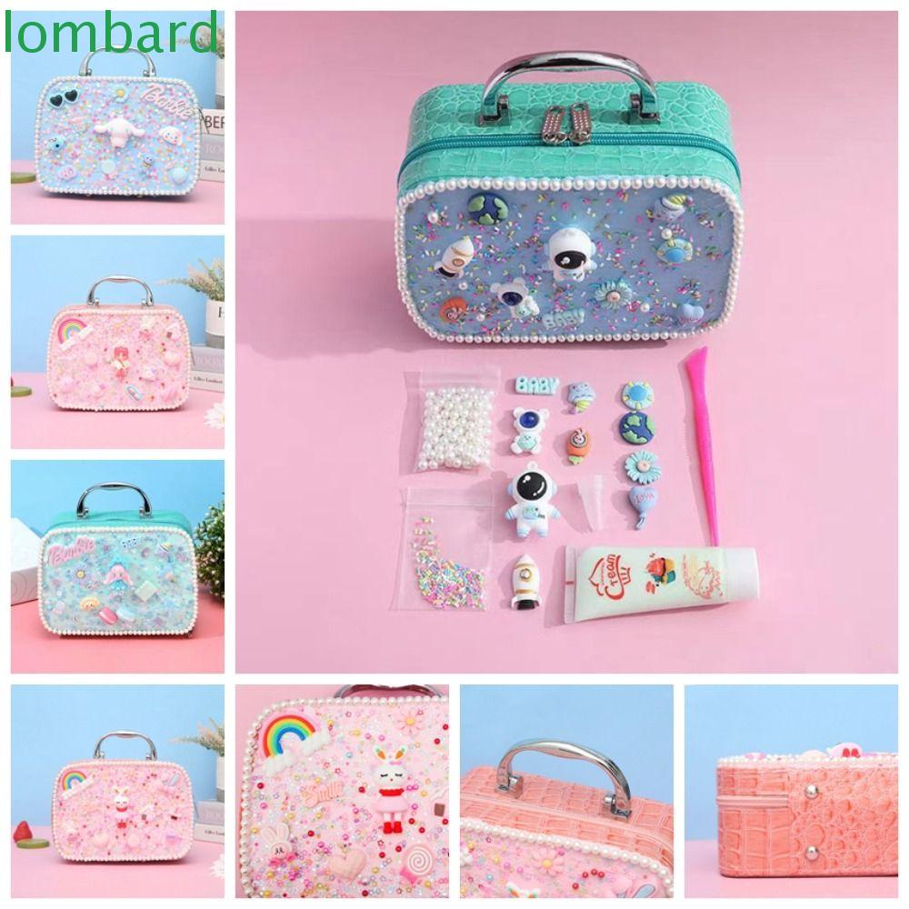 Túi Đựng Đồ Trang Điểm Bằng Da PU Có Keo Dán Hình Mèo Cinnamoroll / KT Dành Cho Trẻ Em