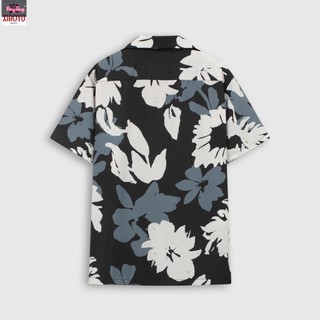 Men's shirt breathable fabric pattern Regular floral pattern