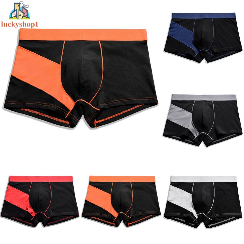 Quần Lót Cotton Lưng Vừa Plus Size Cho Nam