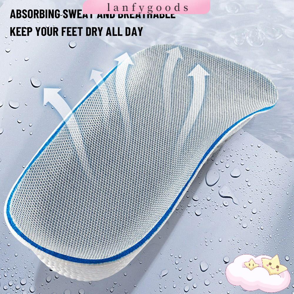 LANFY Đệm Lót Giày Hấp Thụ Sốc Tiện Dụng