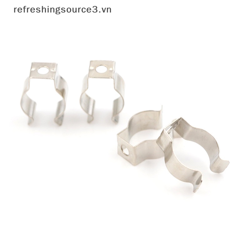 Bộ 4 Giá Đỡ Đèn Ống T8 Màu Bạc Dạ Quang 3.vn