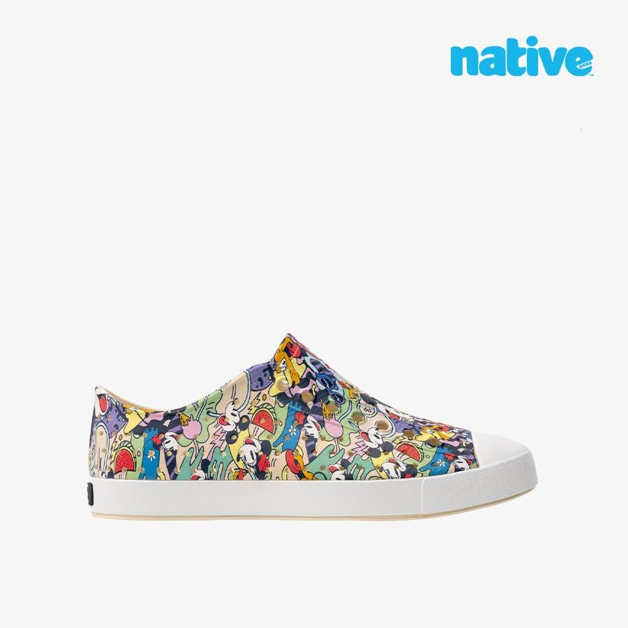 Giày Sneakers Bé Trai Native Jefferson Print Dsny Junior
