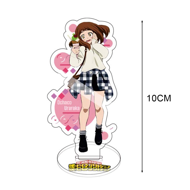 Mô Hình Nhân Vật My Hero Academia Đứng Được Bằng Acrylic Trang Trí Bàn Làm Việc