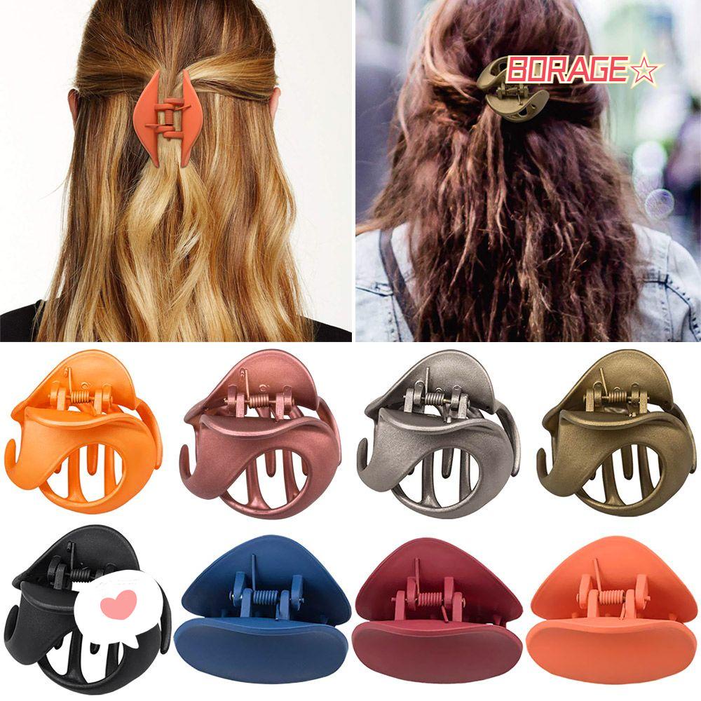 BORAG Kẹp Tóc Càng Cua Chống Trượt Nhỏ Gọn Cho Nữ