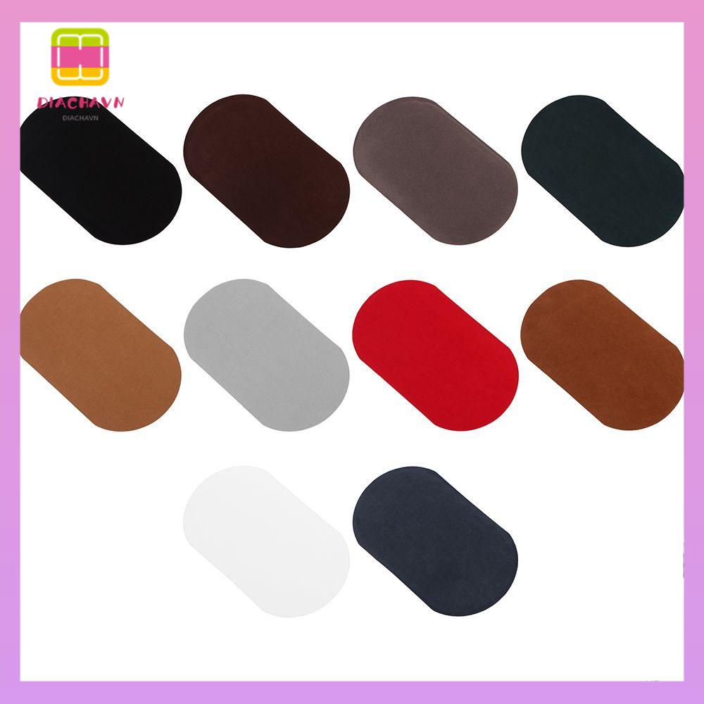 DIACHAVN Bộ 2 Miếng Dán Bằng Nhựa PVC Dùng Sửa Chữa Vết Rách Trên Áo Khoác Phao Tiện Dụng