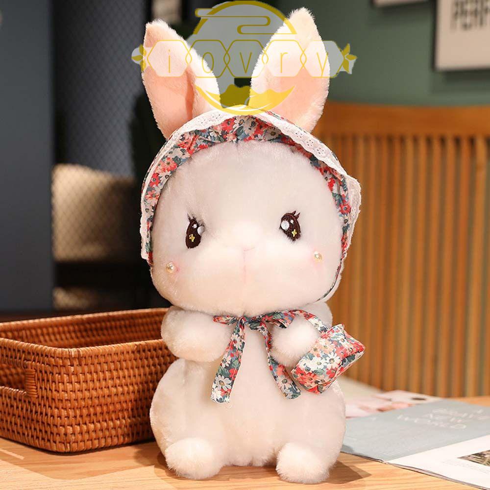 IVORY Thỏ Nhồi Bông Mềm Mại Dễ Thương Dùng Làm Quà Tặng