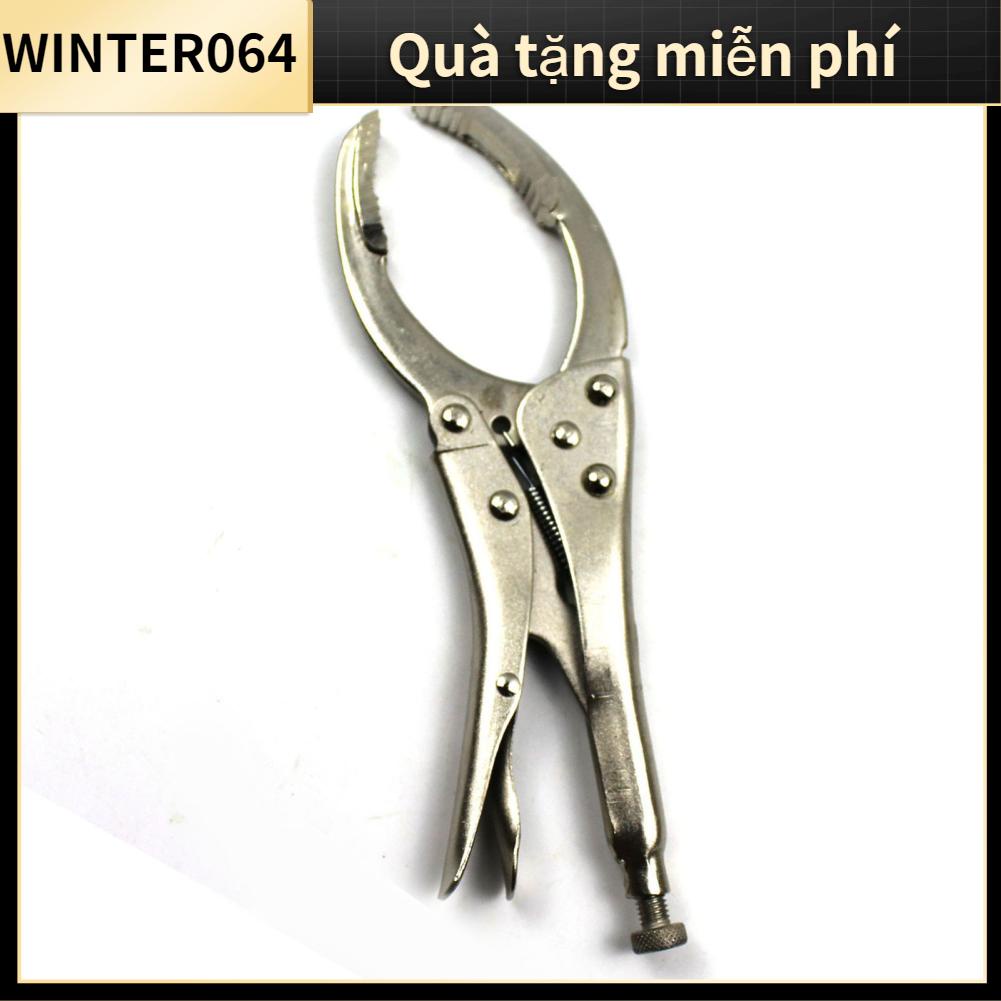 Winter064 Kìm khóa bộ lọc dầu Thép carbon cao Độ bền Cờ lê tẩy 50mm đến 90mm