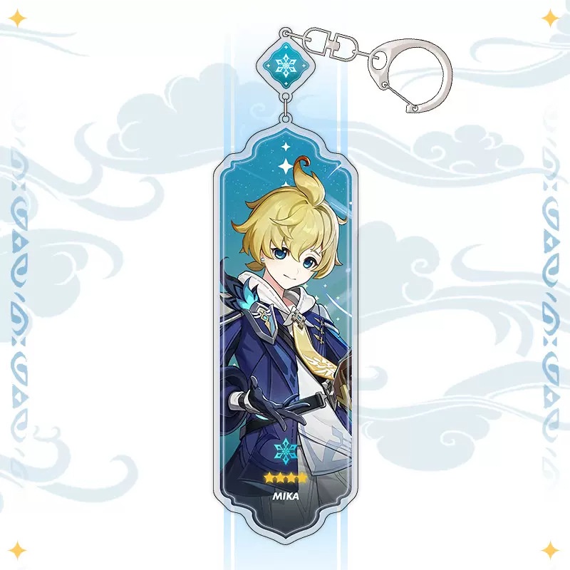 Móc Chìa Khóa Bằng Acrylic Hình Cầu Thủ Game Peripheral Độc Đáo Dễ Thương