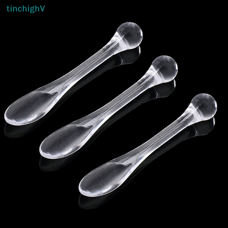 Bộ 5 Cây Muỗng Nhựa Acrylic Xóa Nếp Nhăn Chăm Sóc Da Mắt Tiện Dụng