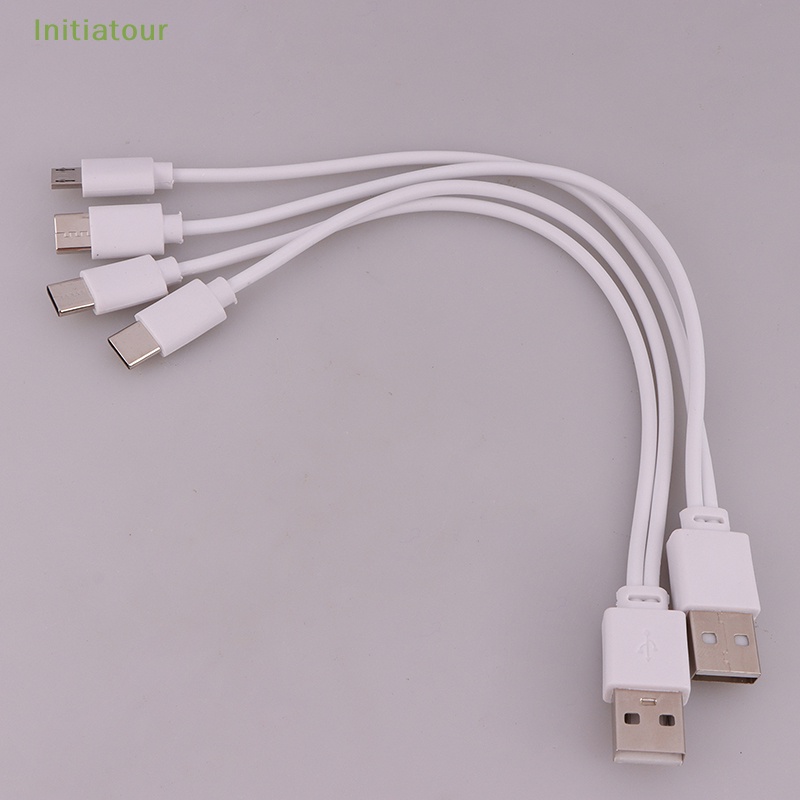 1 Dây Cáp Chuyển Đổi 2 Trong 1 Từ Đầu Cắm USB Sang Cổng Micro USB / Type-C Cho Điện Thoại Android / Máy Tính Bảng