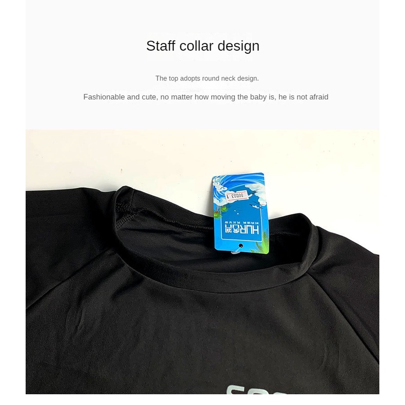 Bộ Đồ Bơi Hai Mảnh Nhanh Khô Kiểu Thể Thao Năng Động Cho Bé Trai