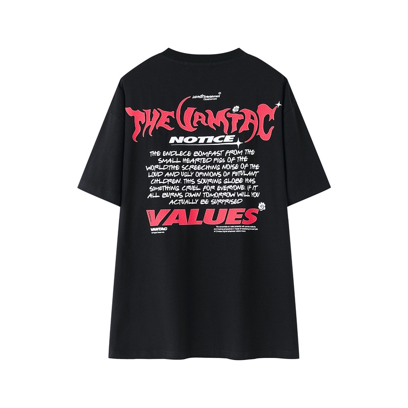 Áo Thun Tay Ngắn VAM-TAC88-2023 Chất Lượng Cao Thời Trang Xuân Hè