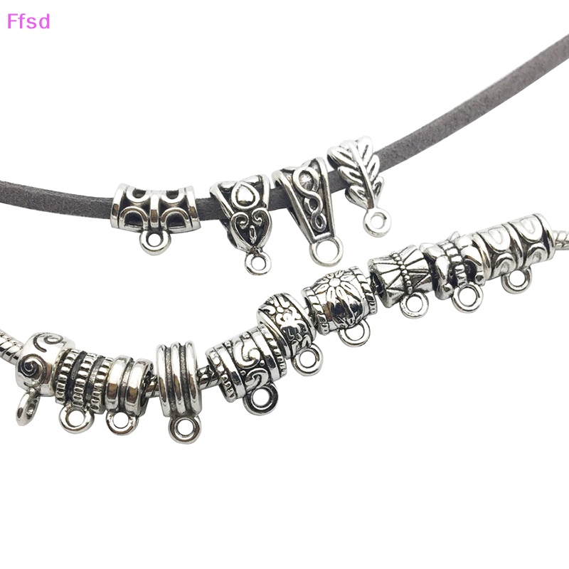 {Ffsd} Bộ 120 Hạt Nối Ống Kim Loại Làm Trang Sức Thủ Công Ch Bán Chạy