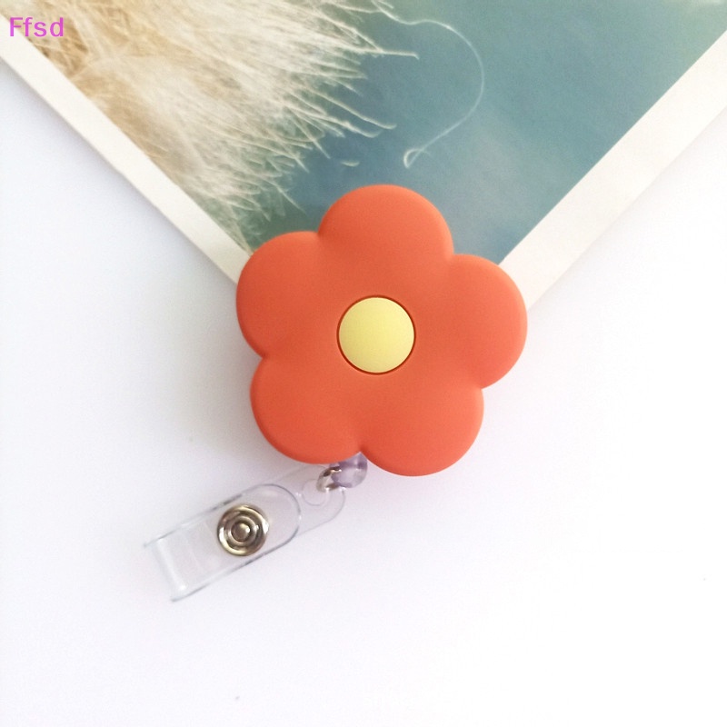 {Ffsd} Dây Đeo Thẻ ID / Huy Hiệu Bằng Silicon Chất Lượng Cao Có Thể Thu Gọn Cho Học Sinh / Y Tá Bán Chạy