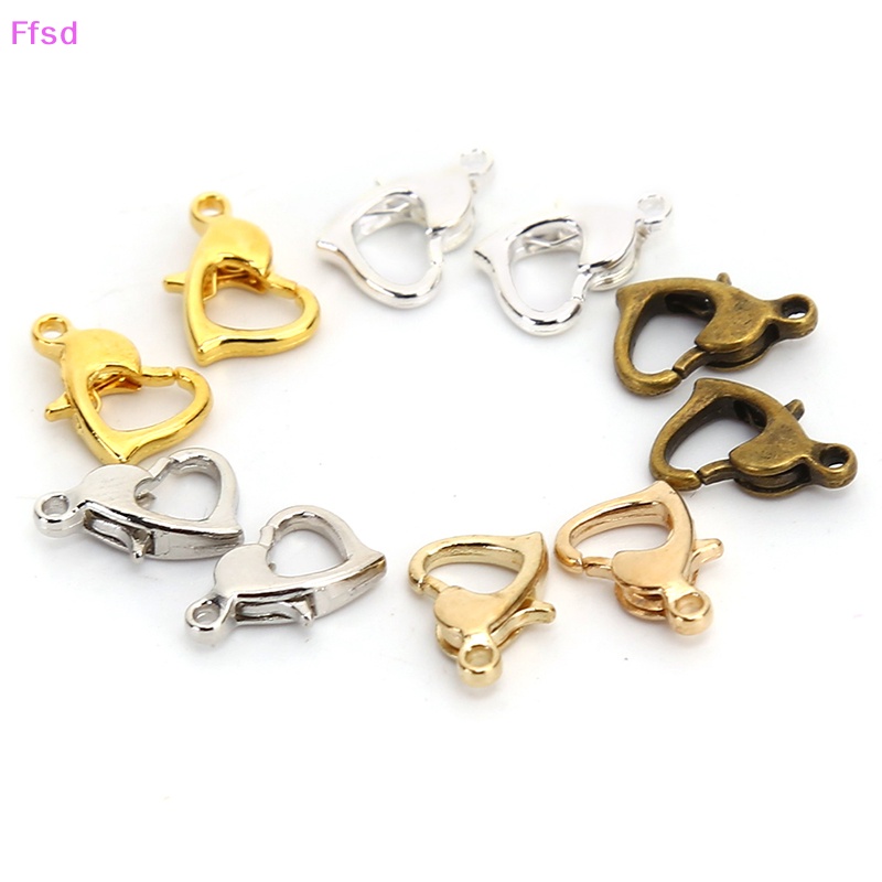 {Ffsd} Set 20 Móc Khóa Tôm Hùm Trái Tim Làm Trang Sức Thủ Công DIY Bán Chạy