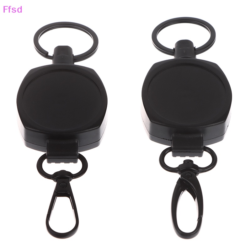 {Ffsd} Móc Khóa Thể Thao Dạng Kéo Ba Lô Tròn Màu Đen Đơn Giản Cổ Điển Có Thể Thu Gọn Dễ Dàng Bán Chạy