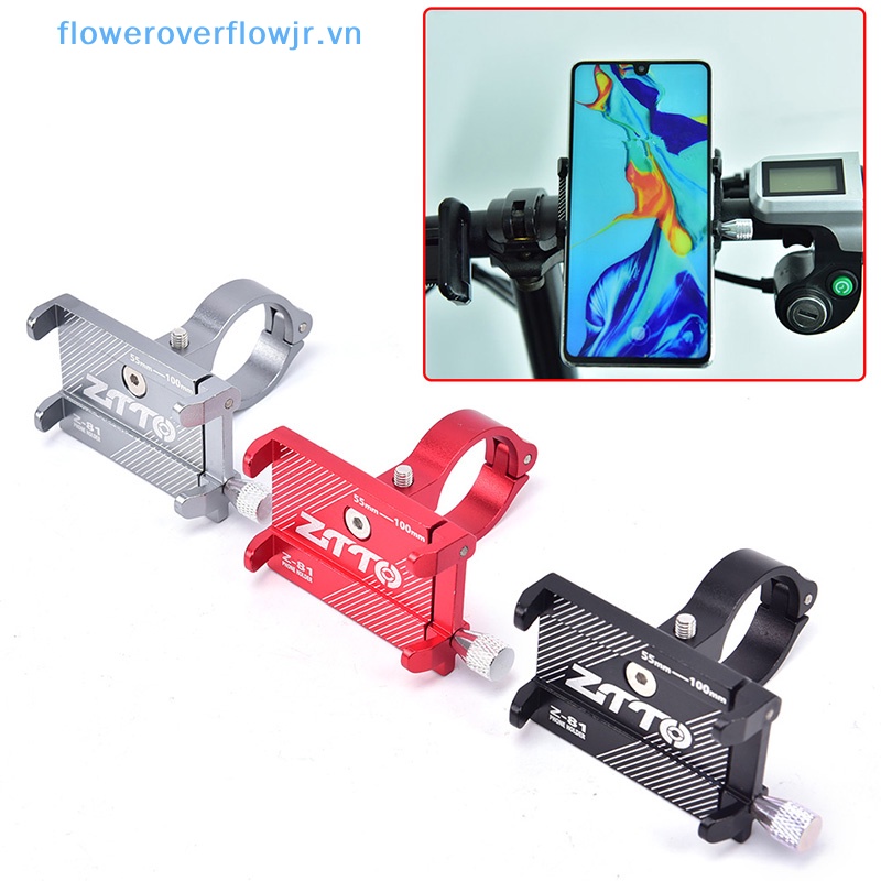 1 Giá Đỡ Điện Thoại GPS Bằng Hợp Kim Nhôm Gắn Tay Lái Xe Đạp