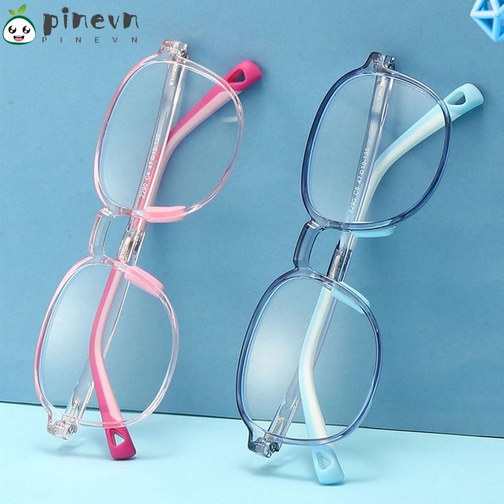 PINEVN Mắt Kính TR90 Siêu Nhẹ Thoải Mái Chống Ánh Sáng Xanh Bảo Vệ Mắt Cho Bé
