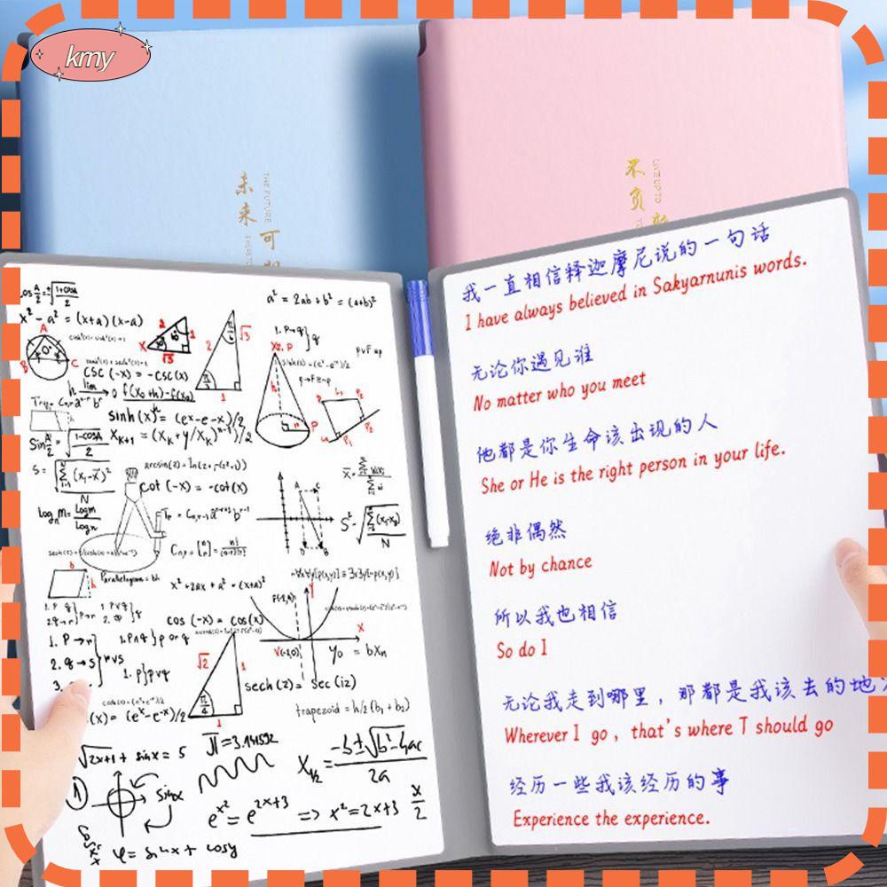 KRNY Sổ Ghi Chú Lên Kế Hoạch Hàng Tuần Bằng Da Có Thể Xóa Được