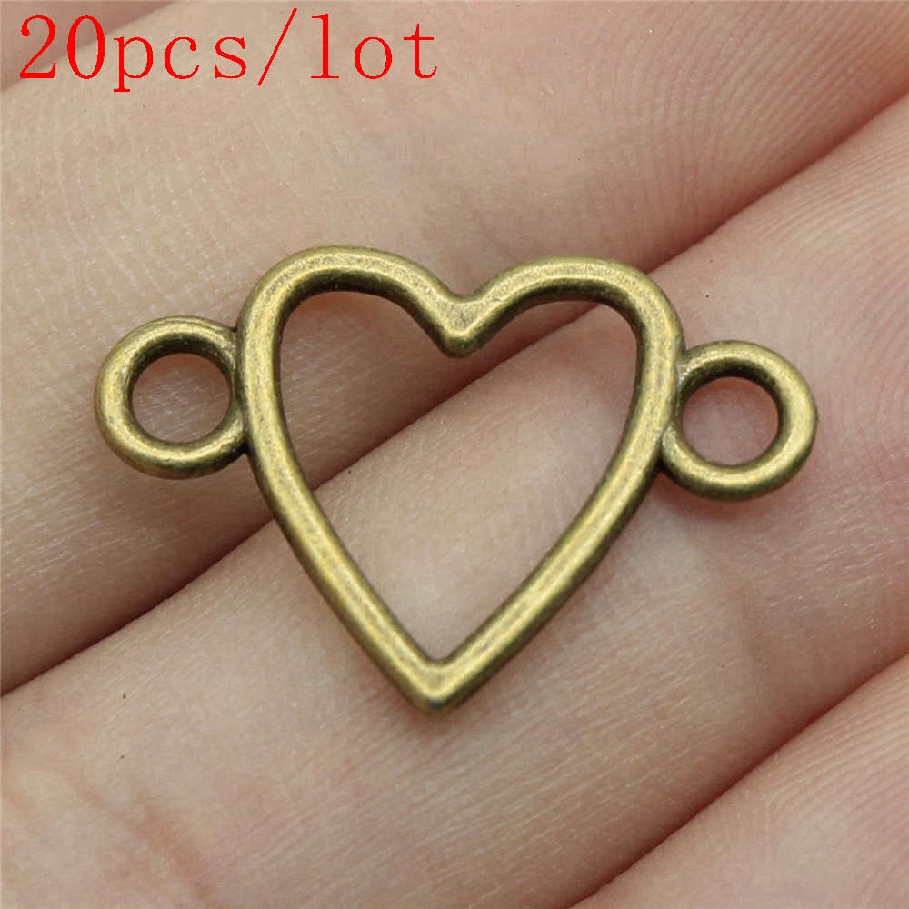 Mặt Dây Chuyền Hình Trái Tim Dùng Làm Trang Sức Thủ Công Diy