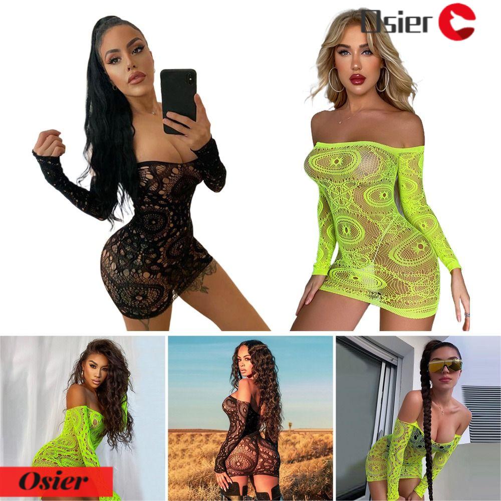 OSIER1 Vớ Body Hở Đáy Quyến Rũ