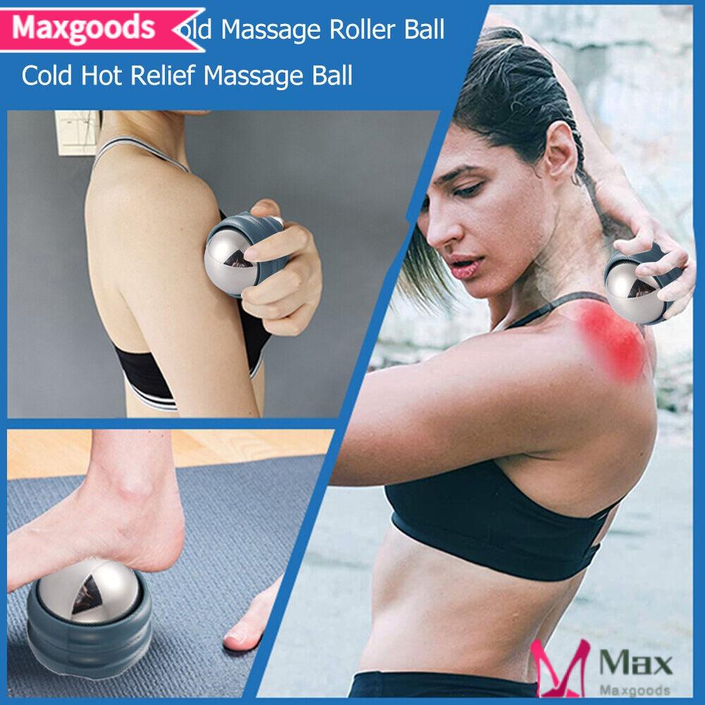 MAXG Dụng Cụ Mát Xa Lưng &amp; Hông Cầm Tay Bằng Thép Không Gỉ