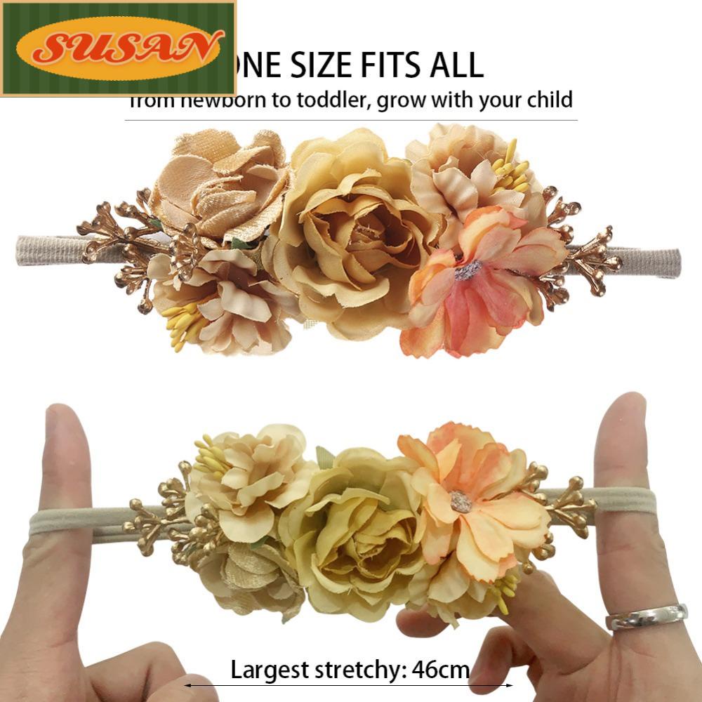 SUSANS Set 3 Băng Đô Vải Nylon Co Giãn Cho Bé Trai