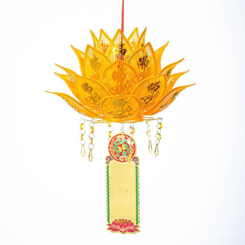 Đèn Treo Trần Nhà Hình Hoa Sen Phật Giáo