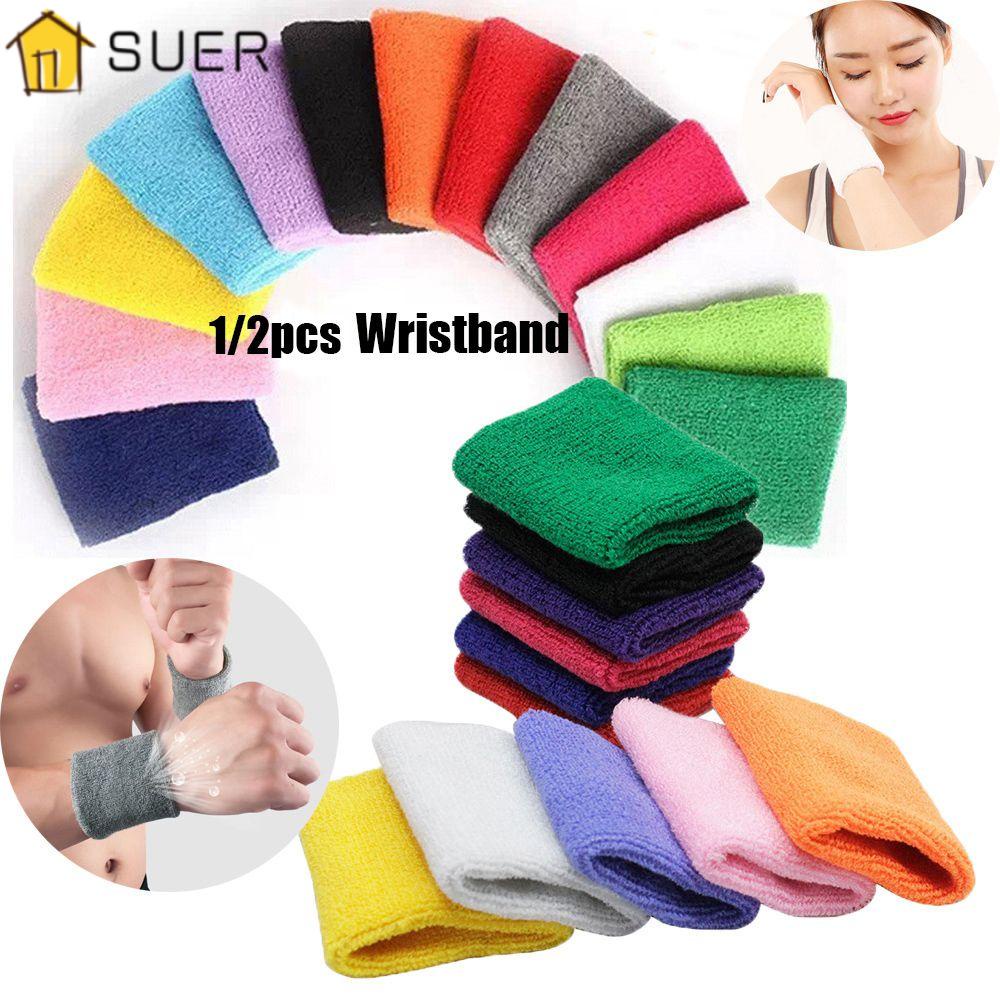 SUENIN Set 1 / 2 Băng Đeo Cổ Tay Thể Thao Mềm Mại Thoải Mái Chất Lượng Cao
