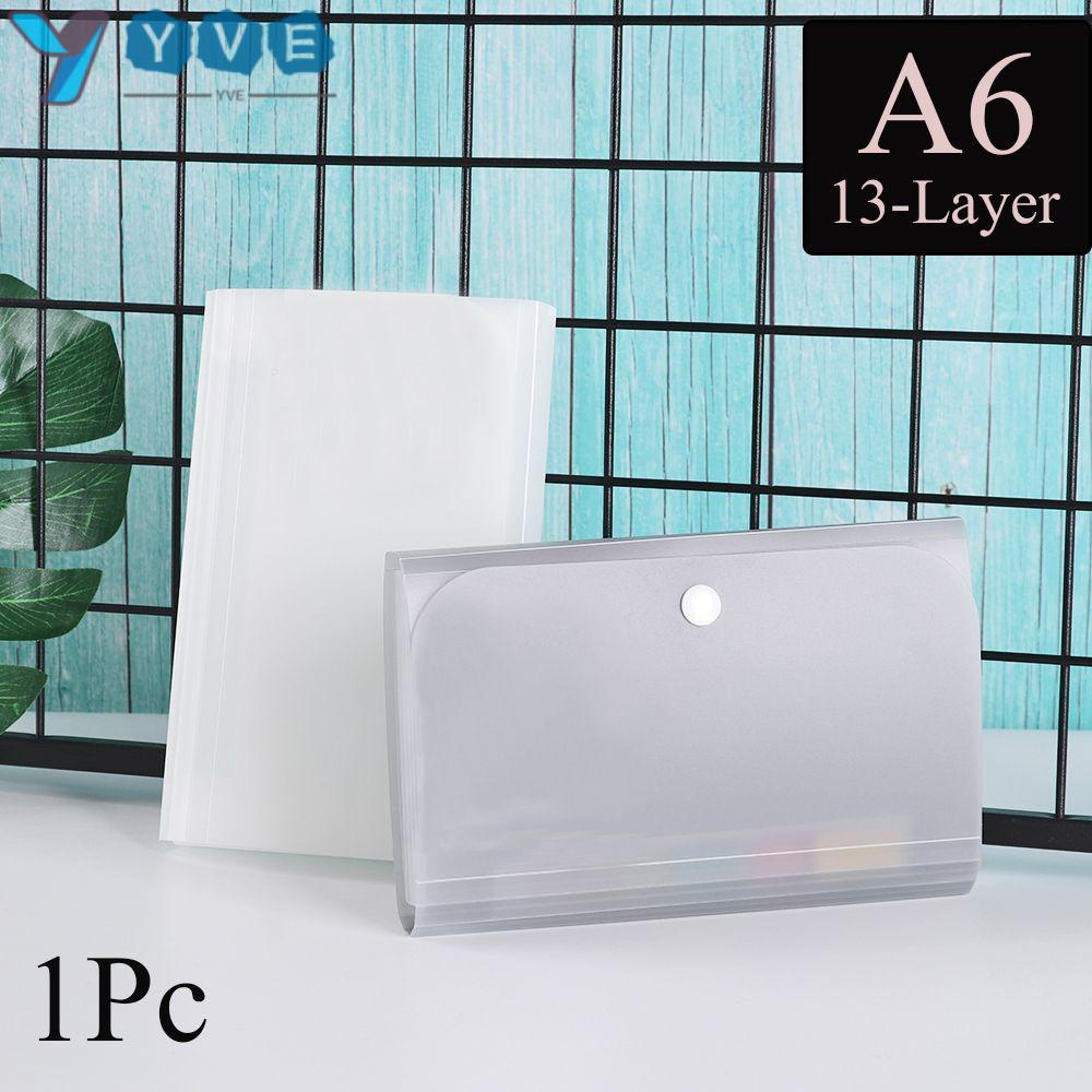 YVE Giá Đỡ Tài Liệu Khổ A6 13 Ngăn Tiện Lợi