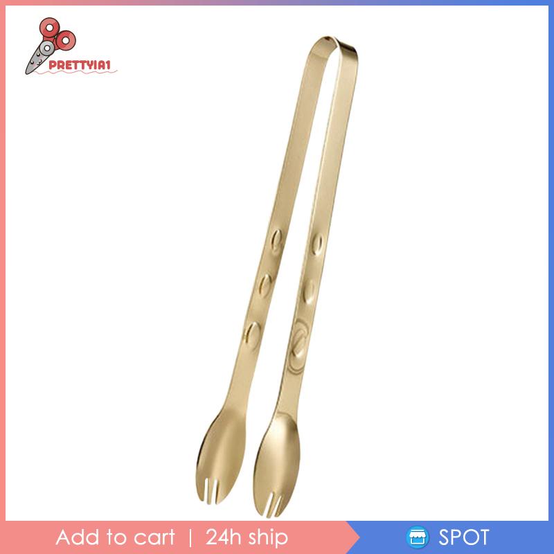 Kẹp Gắp Mini Bằng Thép Không Gỉ Có Thể Tái Sử Dụng Cho Nhà Hàng / Quán Bar