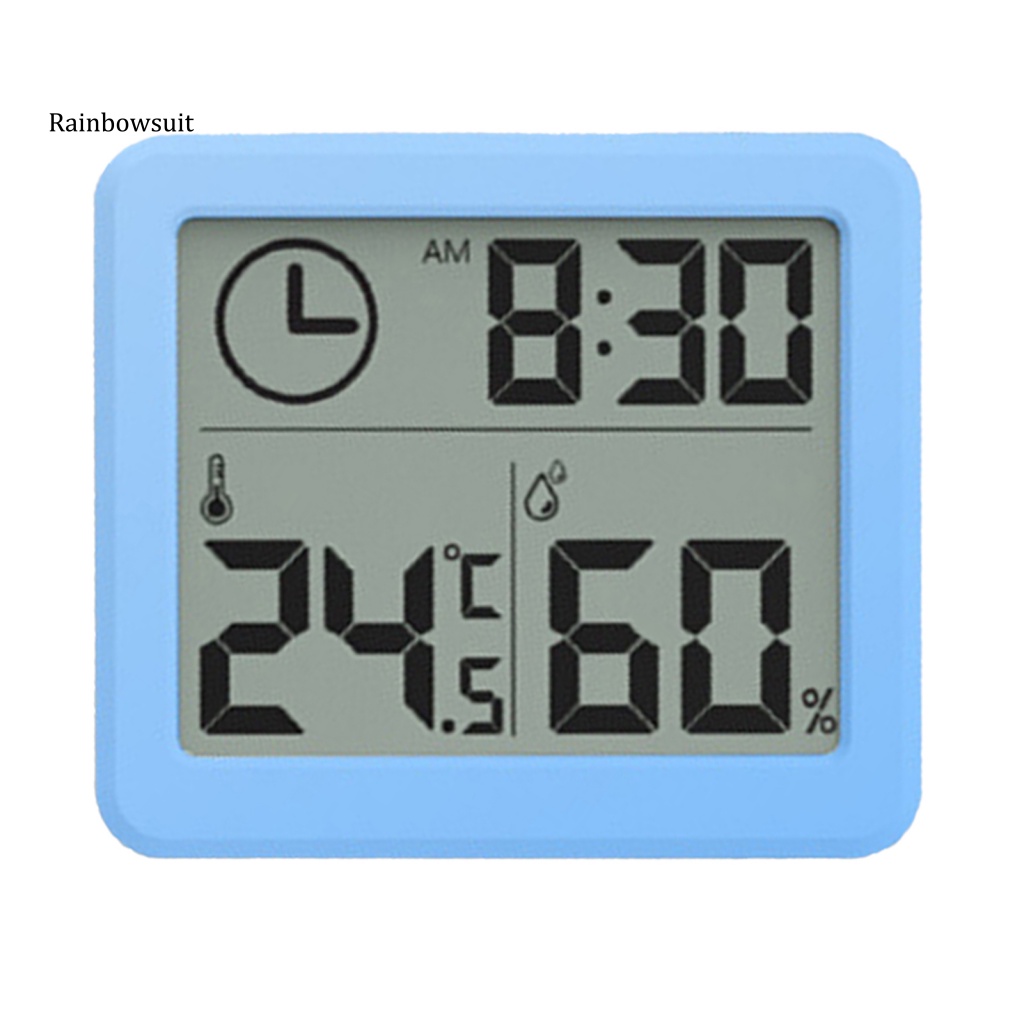Đồng Hồ Đo Nhiệt Độ Và Độ Ẩm Màn Hình LED Kỹ Thuật Số Độ Chính Xác Cao Đa Năng Dùng Trong Nhà / Ngoài Trời
