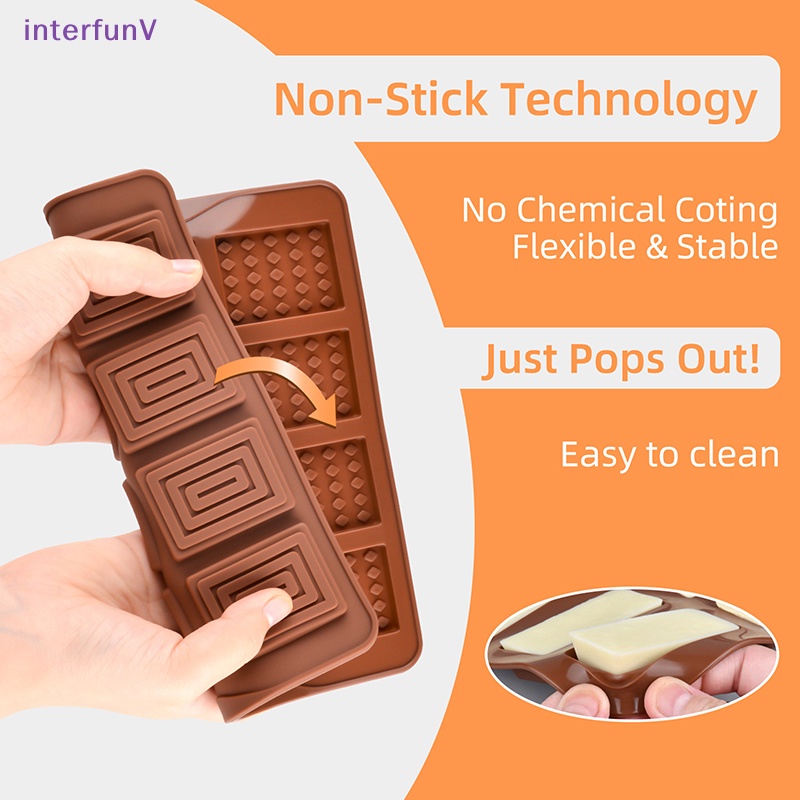 Khuôn Silicone Tạo Hình Làm Bánh Kẹo / Chocolate DIY
