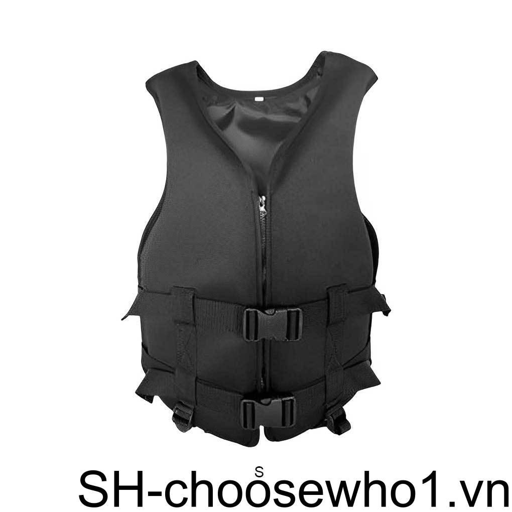 (runbu) Áo Phao Cứu Hộ Thể Thao Chống Thấm Nước Có Khóa Cài An Toàn Dành Cho Người Lớn