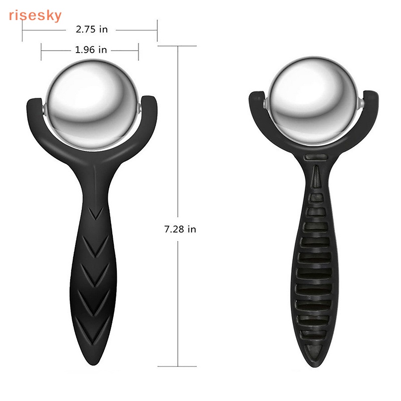 Cây Lăn Mát Xa Mặt Nóng / Lạnh Bằng Inox Tiện Dụng