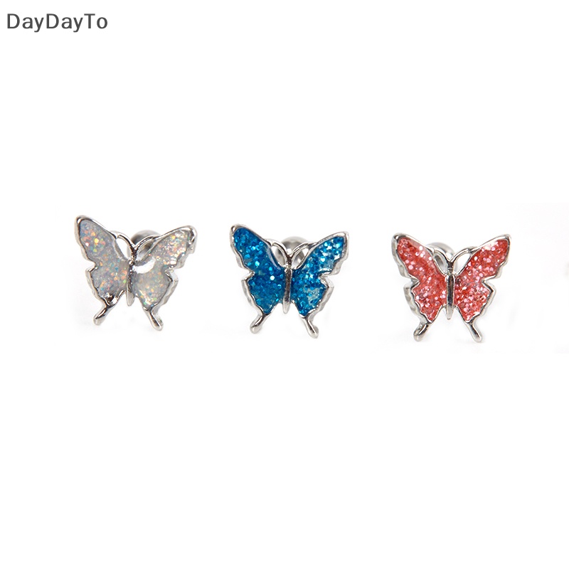 Phụ Kiện Trang Trí Móng Tay / Rốn Hình Bướm Xoắn Ốc Nhiều Màu Thời Trang Cho Nữ