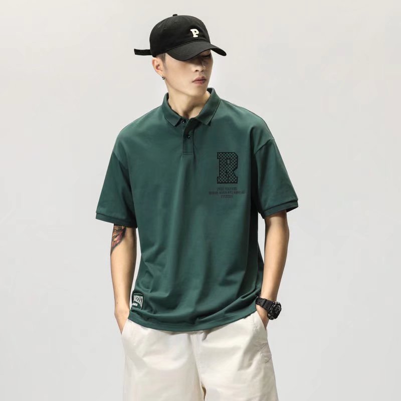 Áo Thun polo Thể Thao Tay Lửng Cao Cấp Dễ Phối Đồ Cho Nam