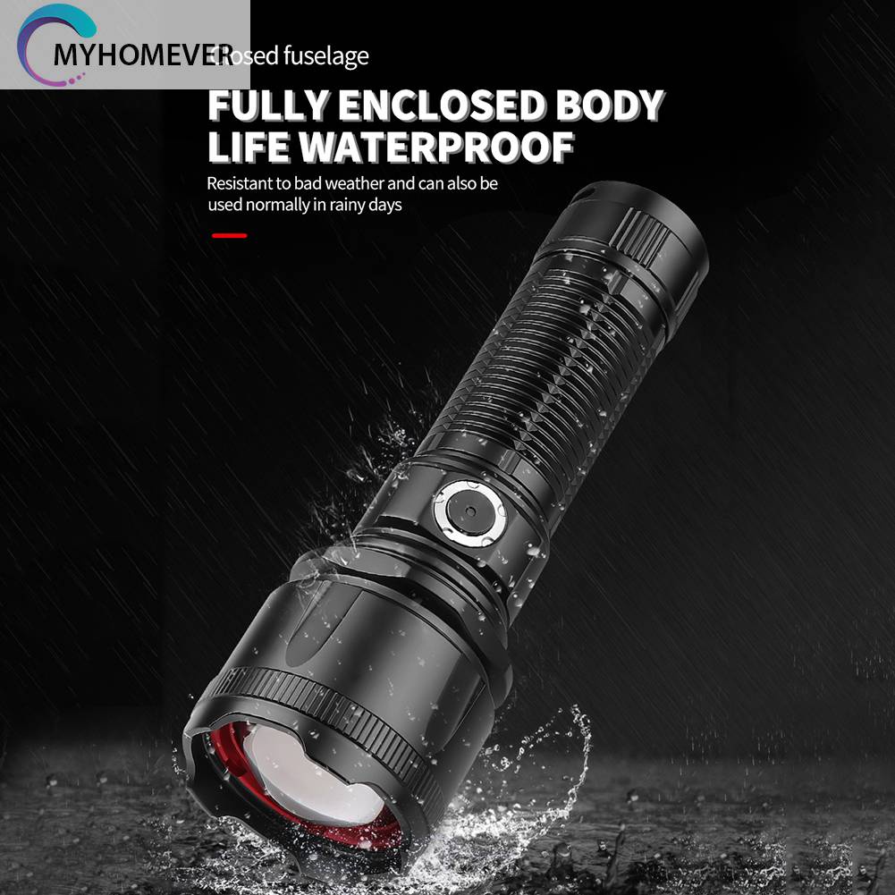 Đèn Pin 5 Bóng LED 30W 1200LM 1500M Đa Dụng Chất Lượng Cao