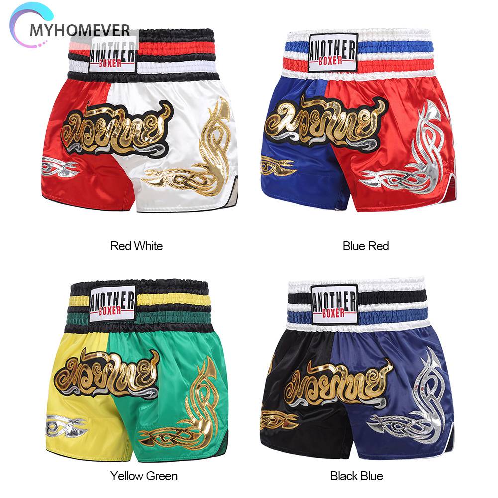 Quần Đùi Thể Thao Co Giãn Thoáng Khí Dành Cho Tập Boxing