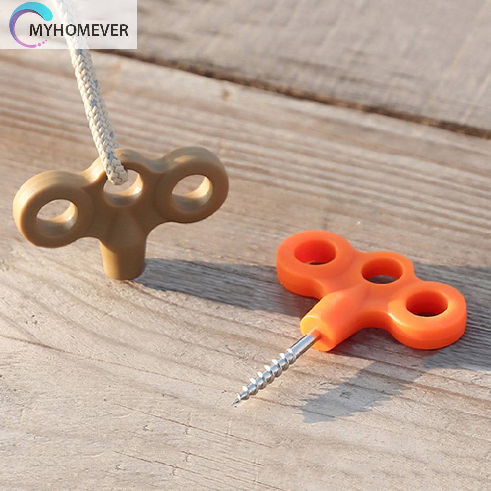 Set 5 Chốt Khóa Dây Lều Cắm Trại Tiện Lợi