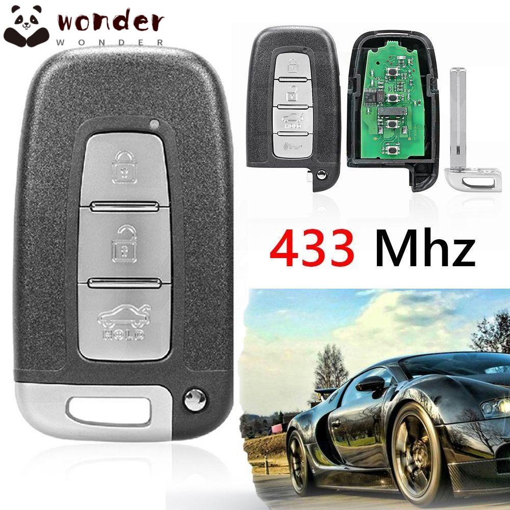 WONDER Chìa Khóa Điều Khiển Từ Xa 433Mhz Có Chip ID46 Thay Thế Chuyên Dụng Cho Hyundai