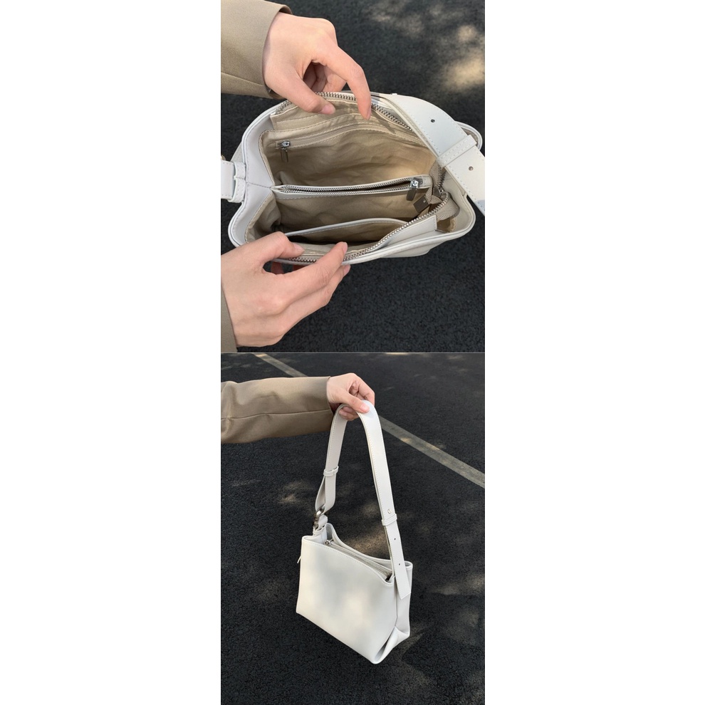 Túi Xách Đeo Vai Một Bên Vai Phong Cách Pháp Thời Trang Cho Nữ