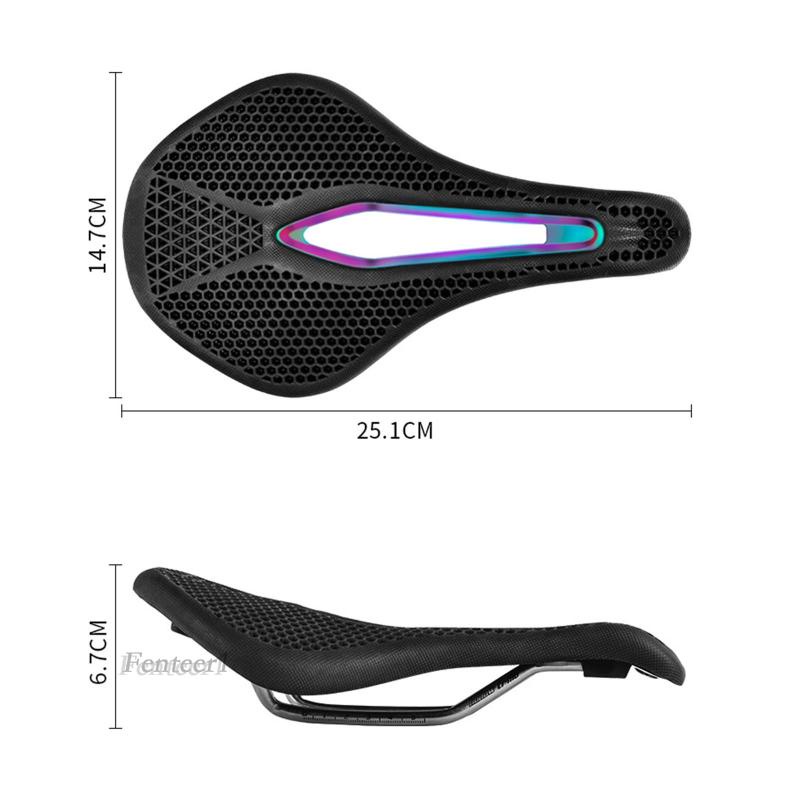 Yên Xe Đạp Leo Núi Không Áp Suất Chống Thấm Nước Họa Tiết Tổ Ong